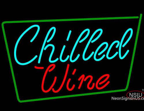 Chilled Wine Neon Sign