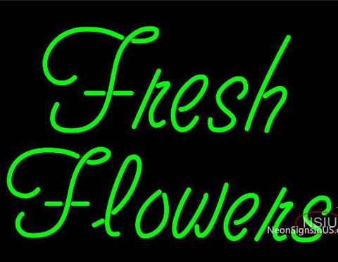 Fresh Flowers Neon Sign 