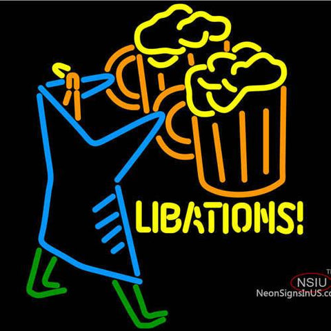 Libations Neon Sign 