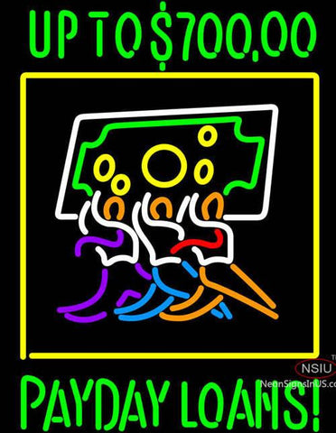 Payday Loans Neon Sign 