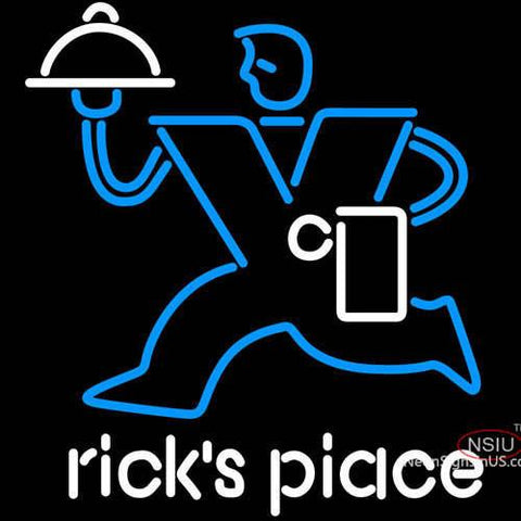Rick's Peace Neon Sign x 