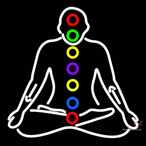 Chakras Neon Sign 