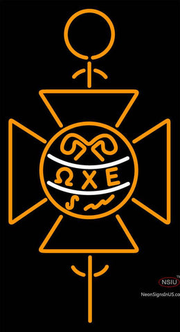 Chi Epsilon Omega Logo Neon Sign 