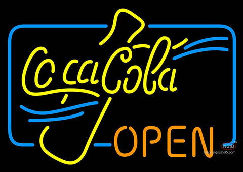 Coca Cola Open Neon Sign
