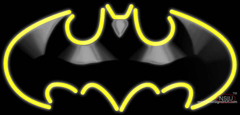 Batman Real Neon Glass Tube Neon Sign