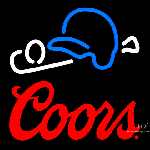 Coors Baseball Neon Sign  x 
