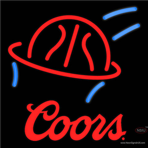 Coors Basketball Neon Beer Sign  x 
