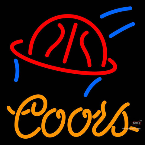 Coors Basketball Neon Beer Sign x