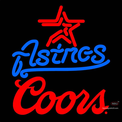 Coors Houston Astros MLB Neon Sign  x 