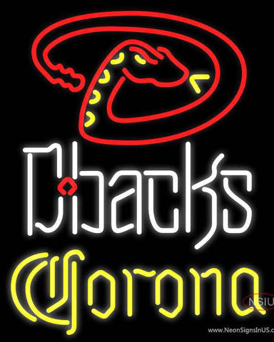 Corona Arizona Diamondbacks MLB Real Neon Glass Tube Neon Sign 