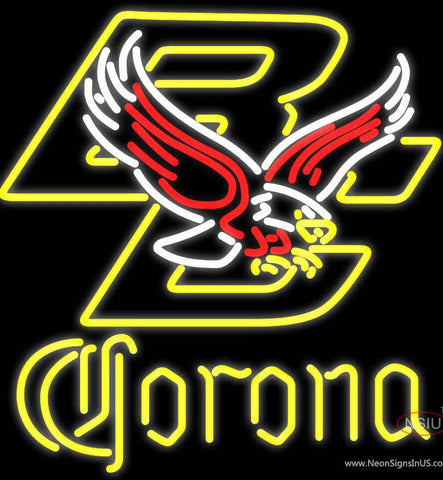 Corona Boston College Golden Eagles Real Neon Glass Tube Neon Sign