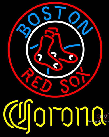 Corona Boston Red Sox MLB Neon Sign