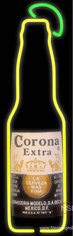 Corona Bottle Neon Beer Sign
