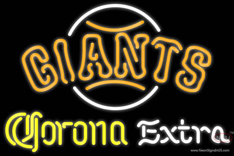 Corona Extra Neon San Francisco Giants MLB Real Neon Glass Tube Neon Sign  7 