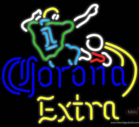 Corona Extra Soccer Neon Beer Sign