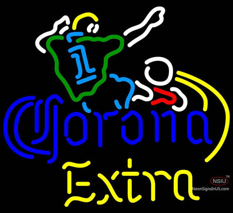 Corona Extra Soccer Neon Beer Sign 