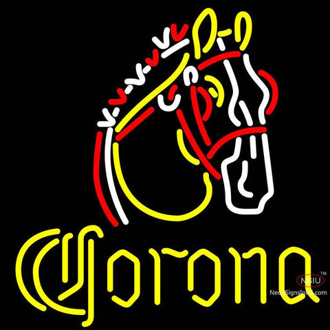 Corona Horse Neon Beer Sign