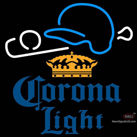 Corona Light Baseball Neon Sign  x