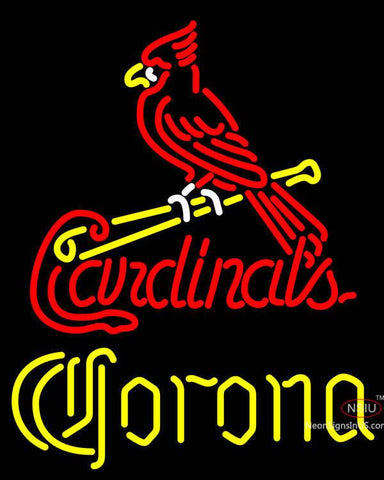 Corona St. Louis Cardinals MLB Neon Sign