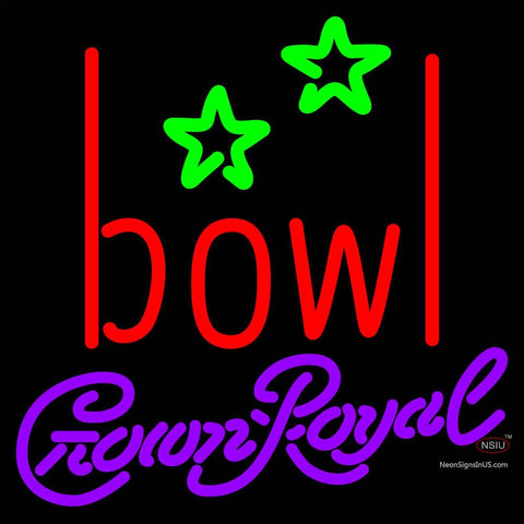 Crown Royal Bowling Alley Neon Sign   x 