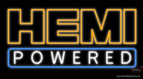 Custom Hemi Powered Real Neon Glass Tube Neon Sign 