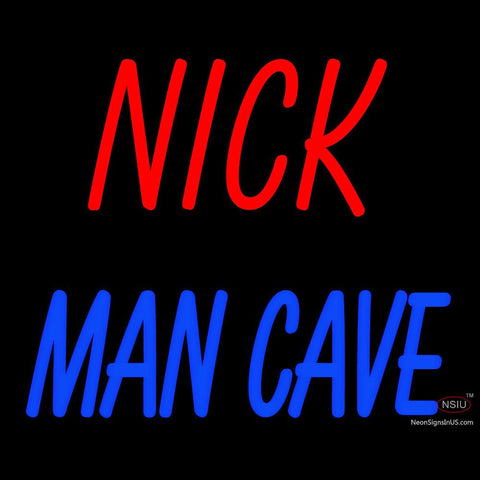 Custom Nick Man Cave Neon Sign  