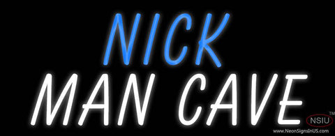 Custom Nick Man Cave Real Neon Glass Tube Neon Sign 