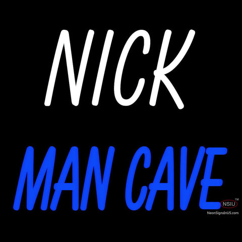 Custom  Nick Man Cave Neon Sign  
