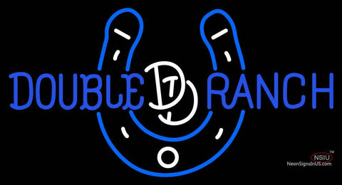 Custom Double D Ranch A Horseshoe Neon Sign 7 