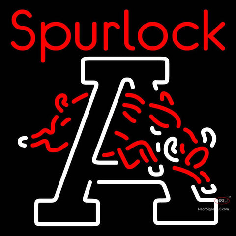 Custom Arkansas Razorbacks Spurlock Neon Sign 