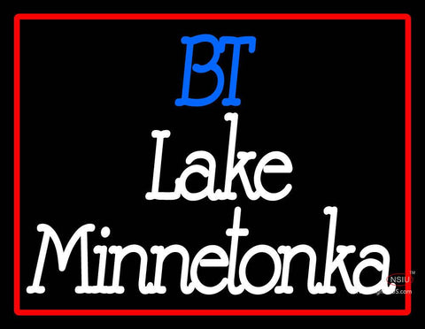 Custom At The Lake Bt Lake Minnetonka Neon Sign  