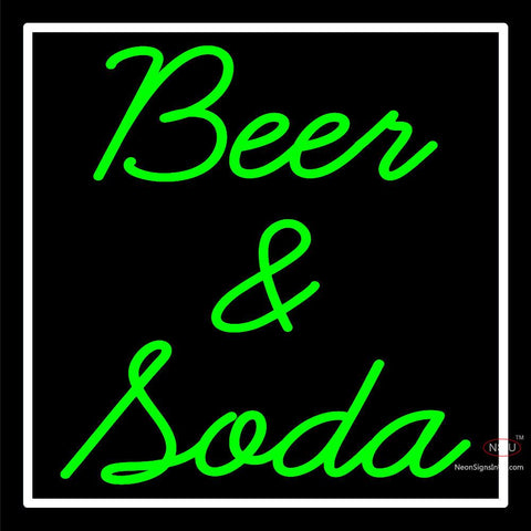 Custom Beer And Soda Neon Sign 