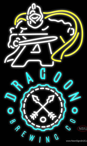 Custom Black Knight Army Lone Star Real Neon Glass Tube Neon Sign 