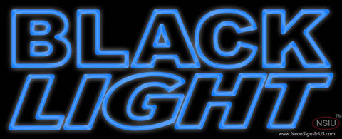 Custom Black Light Real Neon Glass Tube Neon Sign 