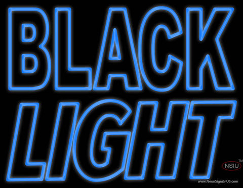 Custom Black Light Real Neon Glass Tube Neon Sign 