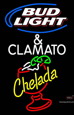 Custom Bud Light Chelada Logo Neon Sign  