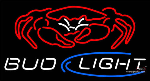 Custom Bud Light Crab Neon Sign  