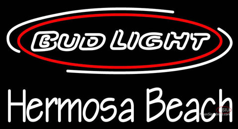 Custom Bud Light Hermosa Beach Neon Sign  