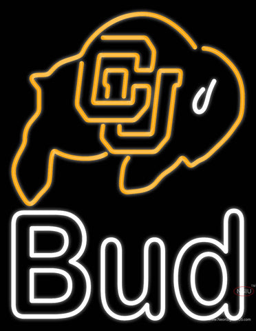Custom Bud With Colorado Real Neon Glass Tube Neon Sign 
