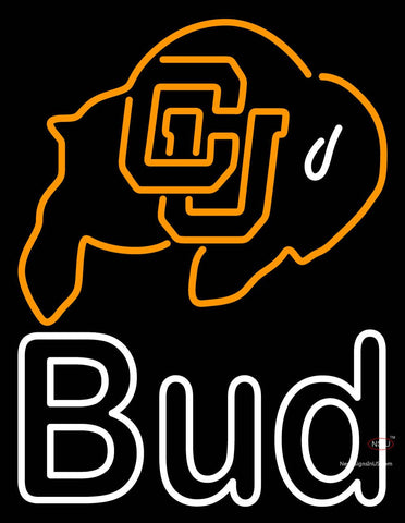Custom Bud With Colorado Neon Sign  