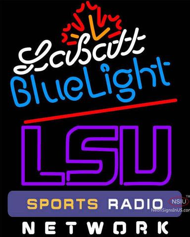 Custom Labatt Blue Light Lsu Sportbar Network Neon Sign 