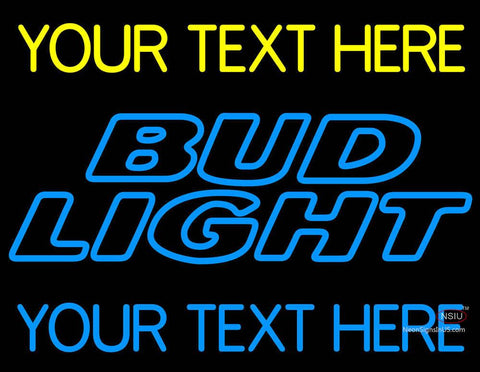 Custom Bud light Neon Beer Sign  