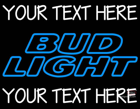 Custom Bud light Neon Beer Sign  