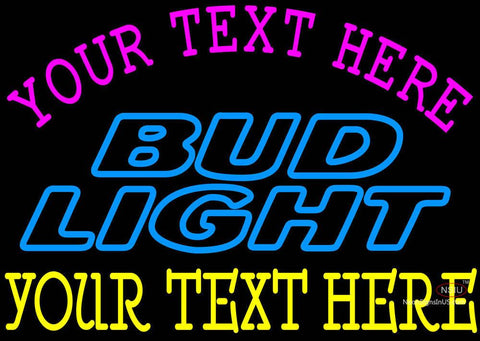 Custom Bud light Neon Beer Sign  