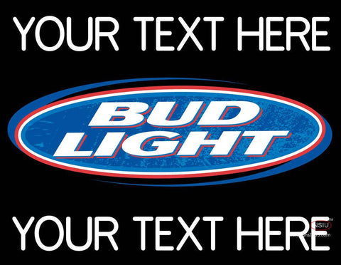 Custom Bud light Neon Beer Sign