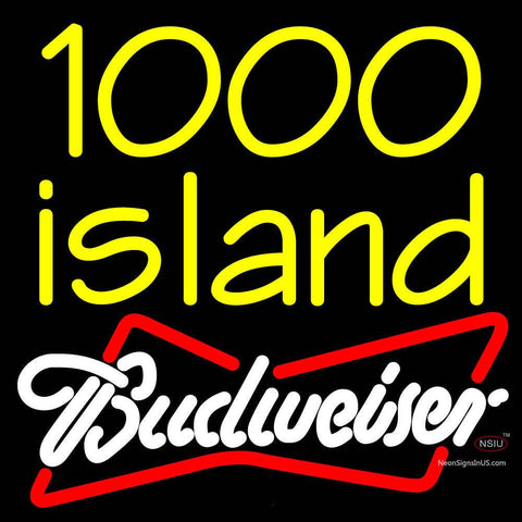 Custom Budweiser  Island Neon Sign  