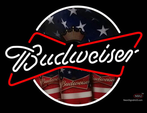 Custom Budwiser Logo Neon Sign  