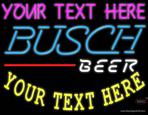 Custom Busch Beer Neon Beer Sign 7 