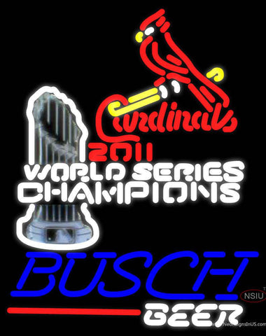 Custom  World Series Champions Logo Real Neon Glass Tube Neon Sign