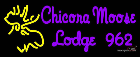 Custom Chicora Moose Lodge  Neon Sign  